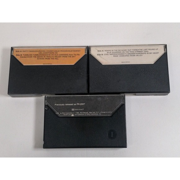 The Sons Of The Pioneers Lot Of 3 Cassettes Cool Water Tumbling Tumbleweeds Best - Picture 2 of 6